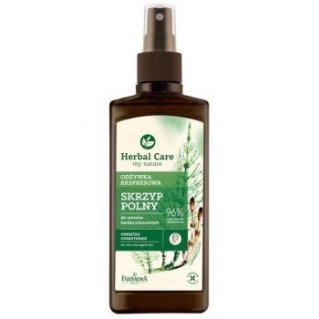 Balsam-Spray cu Extract de Coada-Calului pentru Par Deteriorat - Farmona Herbal Care Horsetail Conditioner for Very Damaged Hair, 200 ml