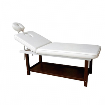 Pat lemn pentru masaj Silver Fox Rombo Wooden Spa bed White