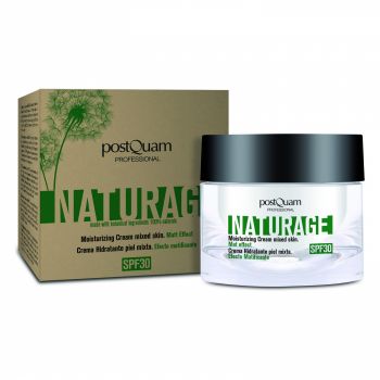 Naturage Crema de zi cu acid hyaluronic ten gras mixt SPF30