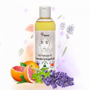 Ulei de masaj facial Lavanda si Grapefruit