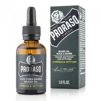 Ulei de Barba Hidratant Proraso Cypress and Vetiver 30 ml