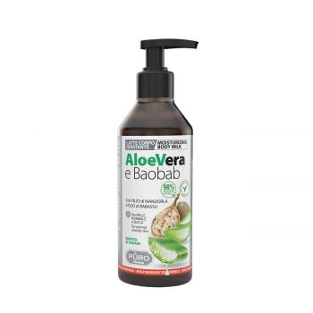 Aloe vera e baobab body milk  250 ml