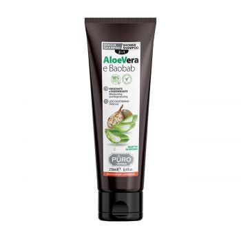 Aloevera e baobab - 2 in 1 shower shampoo 250 ml