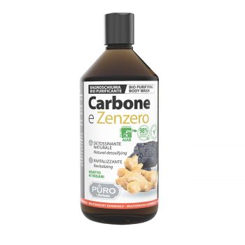 Carbone e zenzero shower gel bio  500 ml