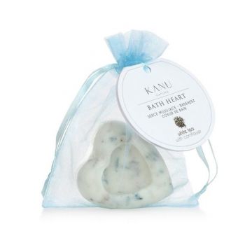 Bila Parfumata cu Ceai Alb si Floare de Colt - KANU Nature Bath Heart White Tea, 50 g