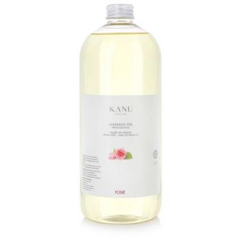 Ulei de Masaj Profesional cu Trandafiri - KANU Nature Massage Oil Professional Rose, 1000 ml