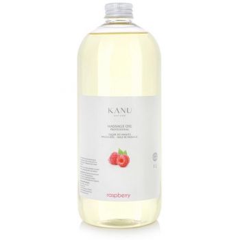 Ulei de Masaj Profesional cu Zmeura - KANU Nature Massage Oil Professional Raspberry, 1000 ml