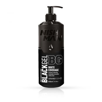 Gel de Par NISH MAN - Negru - 200 ml