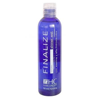 Gel Profesional pentru Par cu Aspect Umed - HairConcept Finalize Natural Shiner Wet Gel, 250 ml