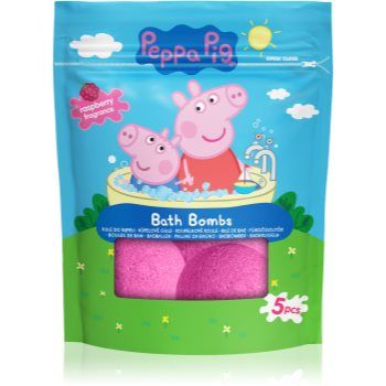 Peppa Pig Bath Bombs bile eferverscente pentru baie