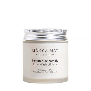 Lemon niacinamide glow wash off pack 125 gr