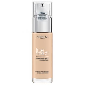 Fond de ten L'oreal Paris True Match Super-Blendable Foundation nuanta 1.N Ivory, 30ml