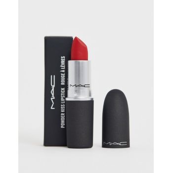 Ruj de buze MAC Powder Kiss Lipstick 922 Werk, Werk, Werk