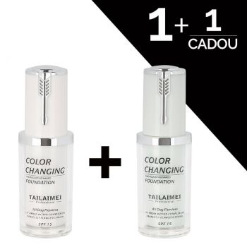 Fond de Ten TLM Color Changing White SPF15 + Fond de Ten TLM Color Changing SPF 15 CADOU ieftin