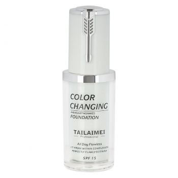 Fond de Ten TLM Waterproof Color Changing SPF 15, Green 40ml ieftin