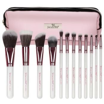 Set 12 Pensule Machiaj SensoPRO Milano Deluxe + Borseta CADOU