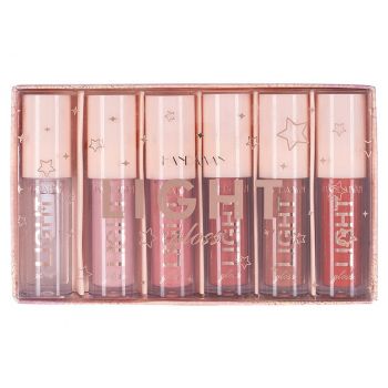 Set 5 Rujuri Lichide + 1 Lip Plumper Handaiyan Light Gloss ieftin