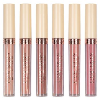 Set 6 Rujuri Lichide Mate Handaiyan Rose Matte #B ieftin