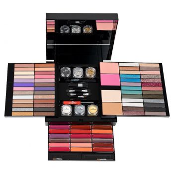 Trusa Machiaj Multifunctionala Attractive Diva Makeup Box, SensoPRO Milano