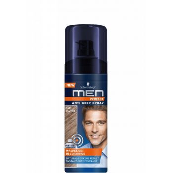 SCHWARKOPF MEN ULTIMATE GREY COVER SPRAY PENTRU PAR DARK BLONDE