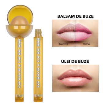 Balsam si Ulei de Buze Handaiyan Lollipop Lip Balm & Lip Oil Duo #03 ieftin