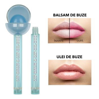 Balsam si Ulei de Buze Handaiyan Lollipop Lip Balm & Lip Oil Duo #06 ieftin