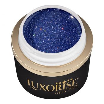 Disco Spider Gel LUXORISE, Royal Blue - Infinity Vibes, 5ml la reducere