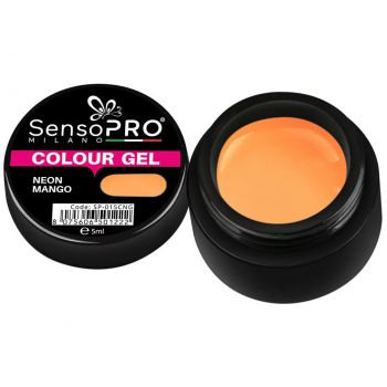 Gel UV Colorat Neon Mango 5ml, SensoPRO Milano