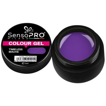 Gel UV Colorat Timeless Mauve 5ml, SensoPRO Milano