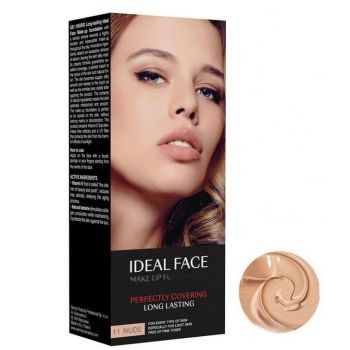 Fond de ten Ingrid Cosmetics Ideal Face Perfect Coverage 11 Nude, 30 ml