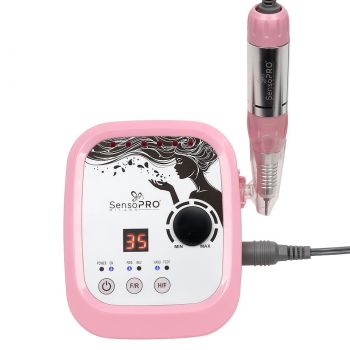 Freza Unghii Profesionala Expert Nails 35.000RPM - SensoPRO Milano, Pink