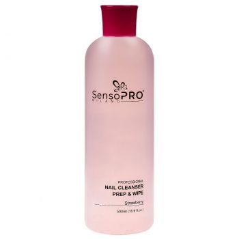 Cleanser Unghii Strawberry SensoPRO Milano, 500ml