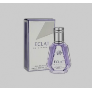 Parfum Eclat la Violet, Fragrance World, apa de parfum 50 ml, femei - inspirat din Eclat d Arpege by Lanvin