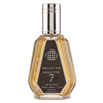 Parfum Absolute Oud Magnificent 7, Fragrance World, apa de parfum 50 ml, barbati - inspirat din La Collection M7 Oud Absolu by  Yves Saint Laurent