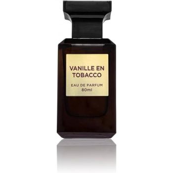 Parfum Vanille En Tobacoco, Fragrance World, apa de parfum 80 ml, unisex - inspirat din Tobacco Vanille by Tom Ford