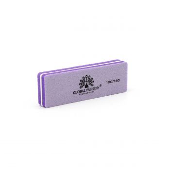 Buffer Unghii, Mini, 100/180 Lilac