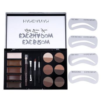 Kit Sprancene Sublime Brows PRO Handaiyan - Farduri, Sabloane, Pensule