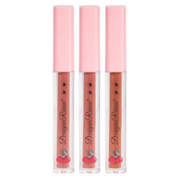 Set 3 Rujuri Lichide Mate Ranee Cherries Matte Lipstick, C ieftin