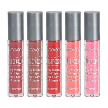 Set 5 Rujuri Lichide Mate Teayason Matte Lipgloss #B ieftin