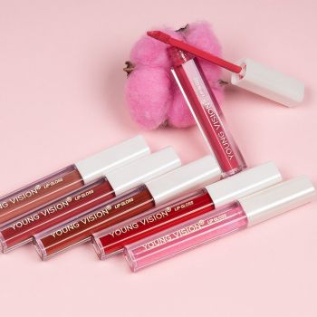 Set 5 Rujuri Mate Lichide + 1 Lip Gloss Young Vision ieftin