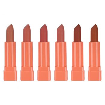 Set 6 Rujuri Mate Ranee Matte Lipstick #01 ieftin