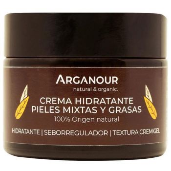 Crema BIO pentru ten gras si mixt -  ARGANOUR Hydrating Cream