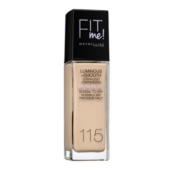 Fond de ten Maybelline - Fit Me Luminous & Smooth Ivory 115, 30ml