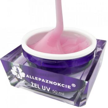 Gel UV Allepaznokcie Jelly Cotton Pink Gel UV 50 ml ieftin