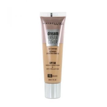 Fond de ten, Maybelline, Dream Urban Cover SPF50, 116 Sesame, 30 ml ieftin