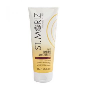 Lotiune autobronzanta, St. Moriz, Daily Tanning Moisturiser, Light, 200 ml