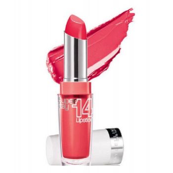 Ruj de buze rezistent, Maybelline, Superstay, 430 Stay With Me Coral