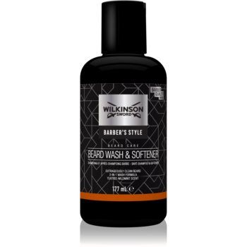 Wilkinson Sword Barbers Style Beard Wash & Softener șampon pentru barbă