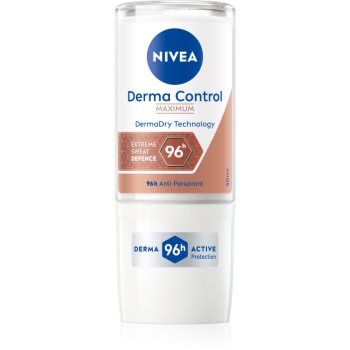 Nivea Derma Dry Control deodorant roll-on antiperspirant