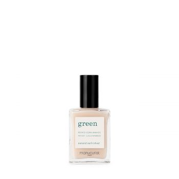 Green natural nail colour - nude 15 ml